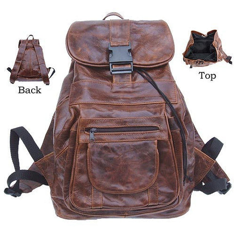 Leather Back Pack SL503