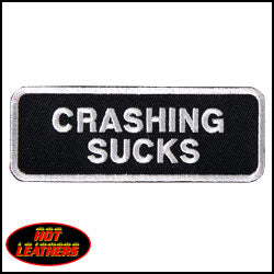 Crashing Sucks - 4" X 2"