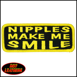 Nipples Make Me Smile-4" X 2"