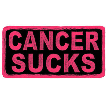 Cancer Sucks 4" X 2"