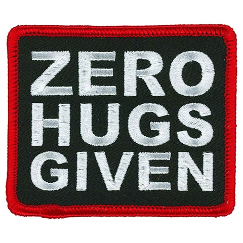 Zero Hugs 3" X 2.5"