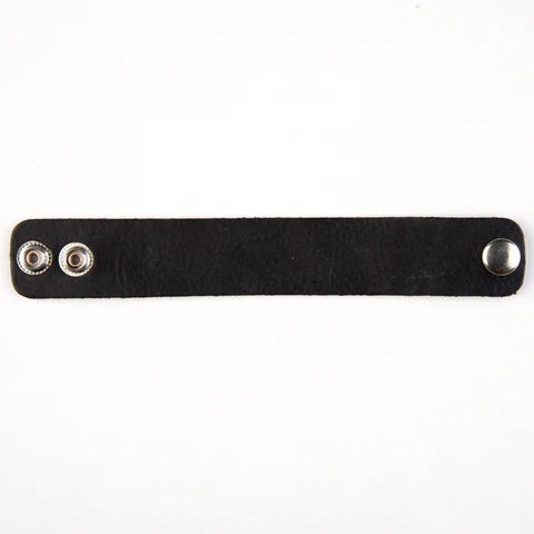 1 1/4" Leather Wristband WB-4B