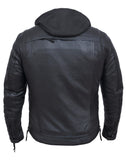 Men's Lambskin Hoody Jacket 6905