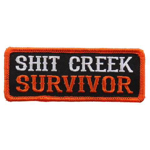 Shit Creek Survivor 4" X 1"